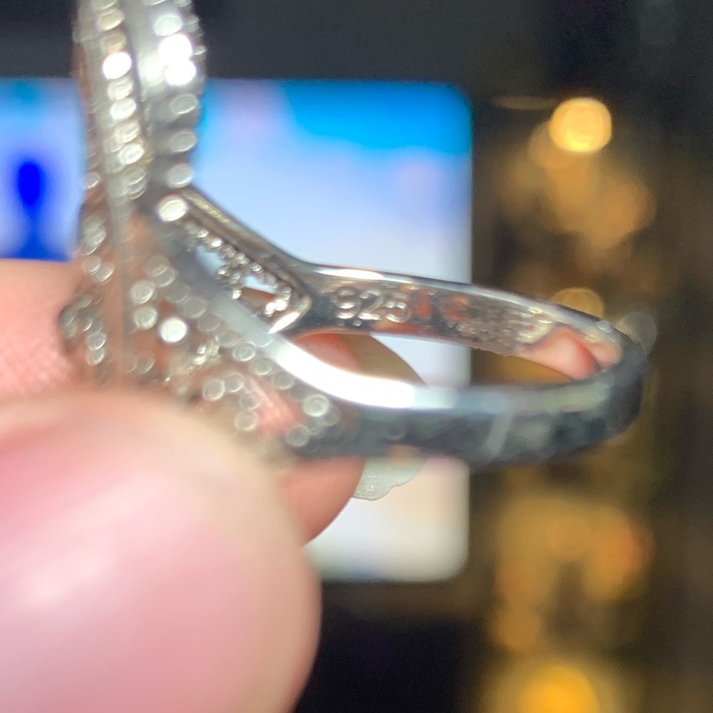 Vintage Solid Sterling Silver Ring - image 6